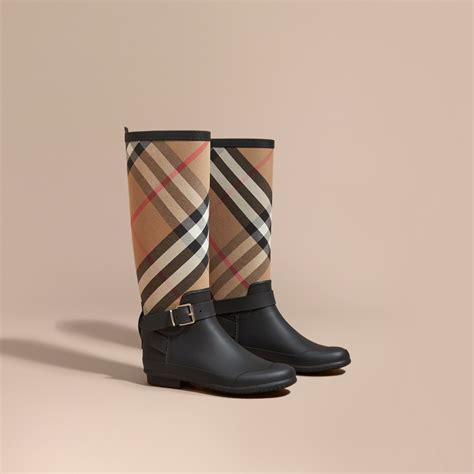 burberry rubberlaarzen|Burberry rain boots.